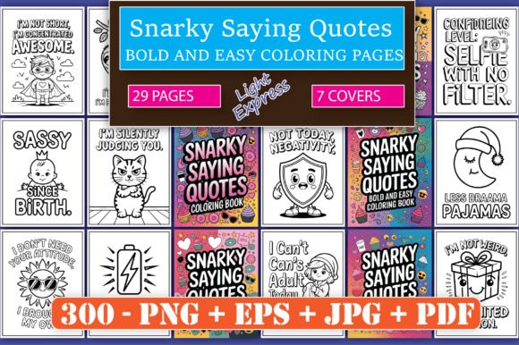 Download Snarky Saying Quotes Coloring Pages - Coloring Collection