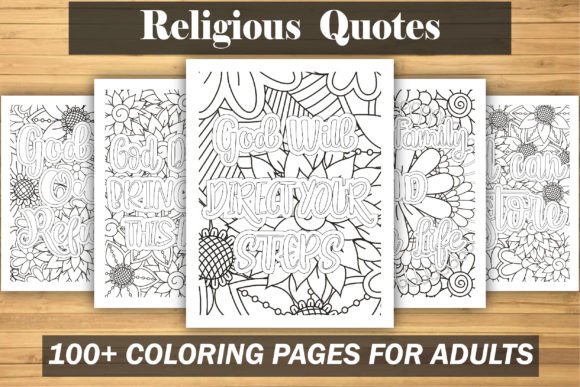 Download Religious Quotes Coloring Book Bundle - Coloring Collection