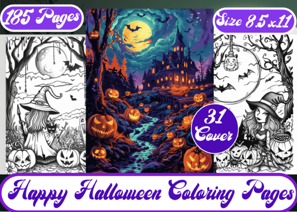 Download Happy Halloween Coloring Pages for Kids - Coloring Collection