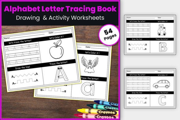 Download Alphabet Tracing Activities Worksheet - Tracing activities Collection