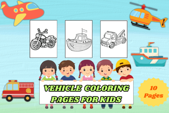 Download Vehicle Coloring Pages for Kids - Coloring Collection