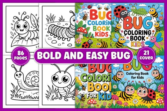 Download Bug Coloring Book for Kids - Coloring Collection