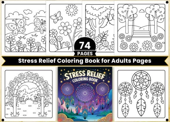 Download Stress Relief Coloring Book for Adults - Coloring Collection