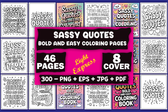 Download Bold and Easy Sassy Quote Coloring Pages - Coloring Collection