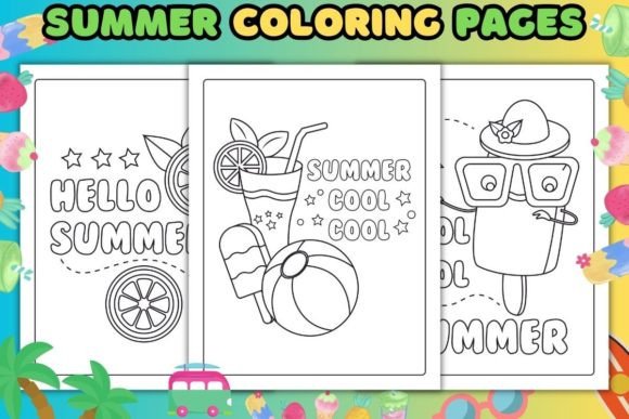 Download Summer Coloring Book Pages - Coloring Collection