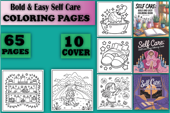 Download Bold &amp; Easy Self Care Coloring Pages 40 - Coloring Collection
