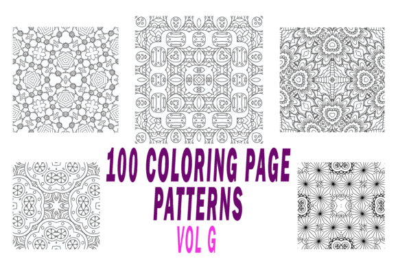 Download 100 Coloring Page Patterns Vol G - Coloring Collection