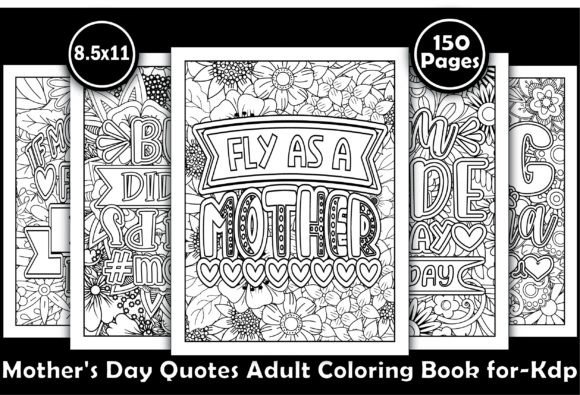 Download Mother's Day Quotes Adult Coloring Book - Coloring Collection