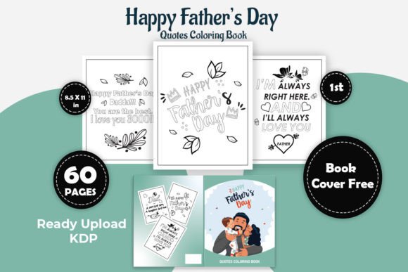 Download Happy`s Father Day Quotes Coloring Book - Coloring Collection