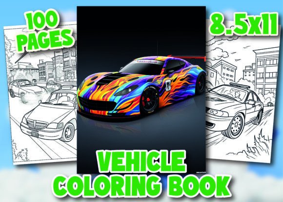 Download Vehicle Coloring Pages for Kids - Coloring Collection