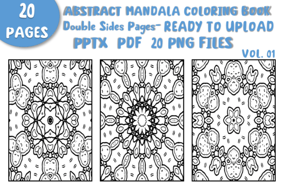 Download Adult Mandala Kdp Coloring Interiors - Coloring Collection