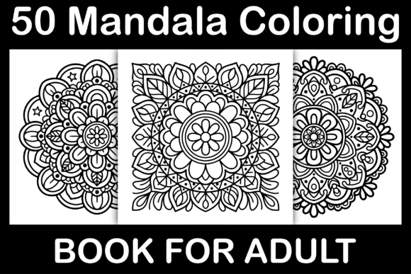 Download 50 Mandala Coloring Book for Adults - Coloring Collection