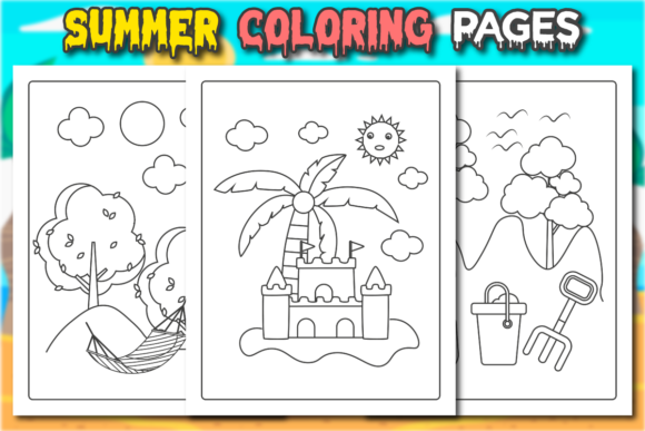 Download Summer Coloring Pages for Kids - Coloring Collection