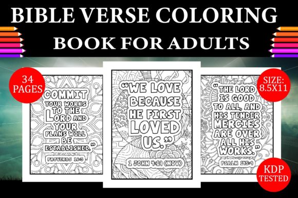 Download Bible Verse Coloring Book for Adults V.2 - Coloring Collection