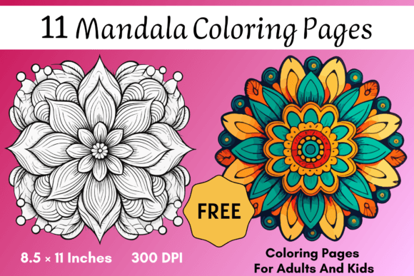 Download Free Mandala Coloring Pages Bundle - Coloring Collection