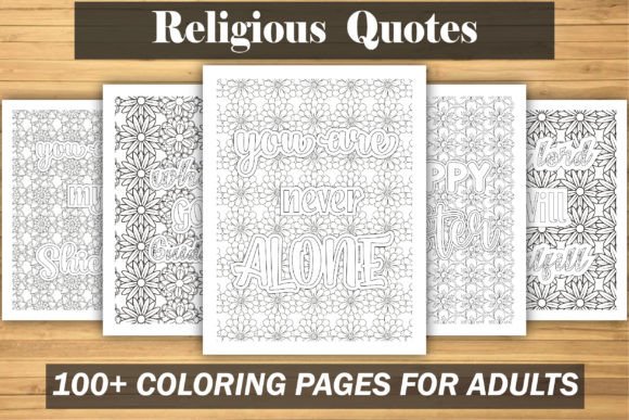 Download Religious Quotes Coloring Book Bundle - Coloring Collection