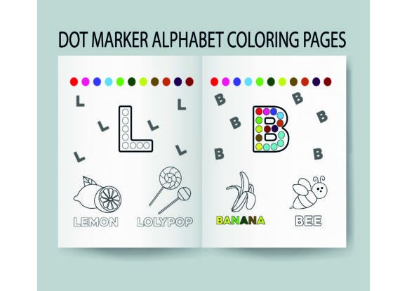 Download Kids DOT MARKER ALPHABET COLORING PAGES - Coloring Collection