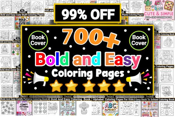 Download Kids and Adults Coloring Book Bundle - Coloring Collection