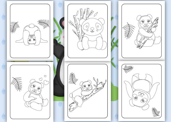 Download Cute Panda Coloring Pages for Kids - Coloring Collection