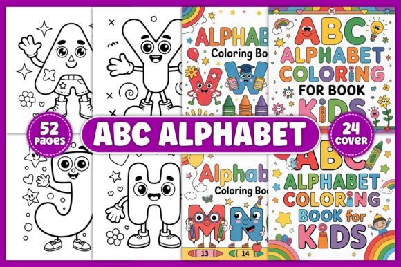 Download ABC Alphabet Coloring Book - Coloring Collection