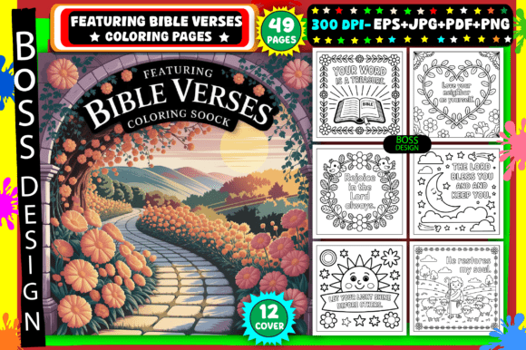 Download Featuring Bible Verses Coloring Pages - Coloring Collection