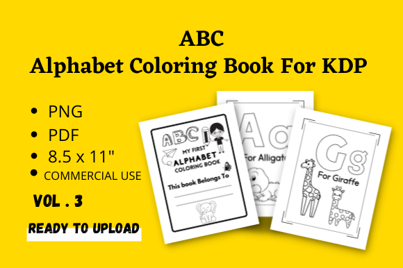Download ABC Alphabet Coloring Page for Kids V.3 - Coloring Collection