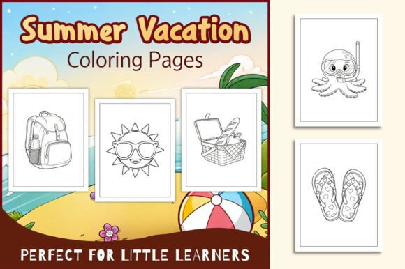 Download Summer Vacation Coloring Pages - Coloring Collection