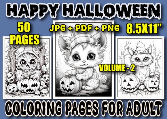 Download 50 Happy Halloween Coloring Pages - Coloring Collection