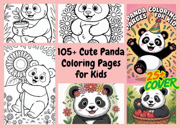 Download 105+ Cute Panda Coloring Pages for Kids - Coloring Collection