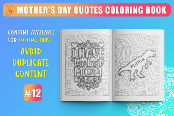Download Mother's Day Quotes Coloring Book &amp; SVG - Coloring Collection
