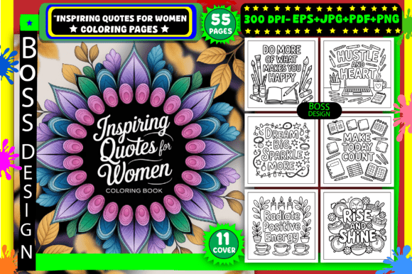 Download Inspiring Quotes for Women Coloring Page - Coloring Collection