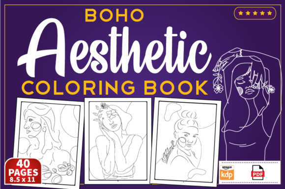 Download Boho Aesthetic Coloring Book - Coloring Collection