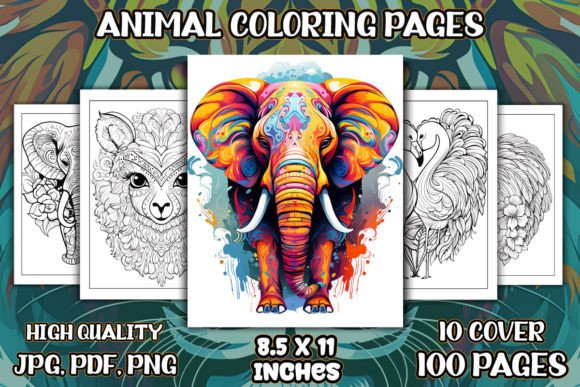 Download Animal Coloring Pages for Adults - Coloring Collection