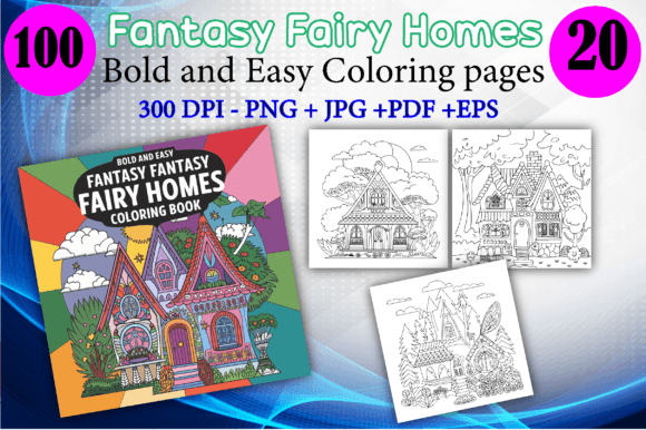 Download Fantasy Fairy Homes Coloring Pages - Coloring Collection