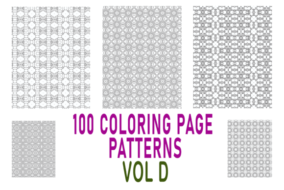 Download 100 Coloring Page Patterns Vol D - Coloring Collection