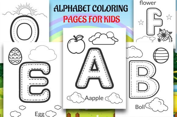 Download Alphabet Coloring Pages for Kids - Coloring Collection