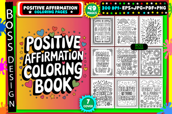 Download Positive Affirmation Coloring Pages - Coloring Collection