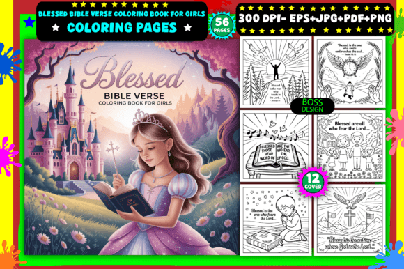 Download Blessed Bible Verse Coloring Pages - Coloring Collection