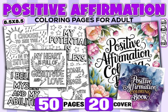 Download 50+ Positive Affirmation Coloring Pages - Coloring Collection