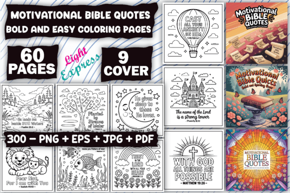 Download Motivational Bible Quotes Coloring Pages - Coloring Collection
