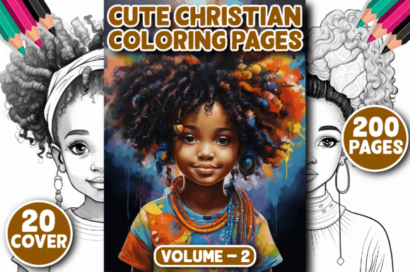 Download 200 Cute Christian Coloring Pages V - 2 - Coloring Collection