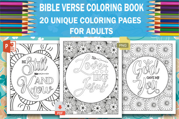 Download Bible Verse Coloring Book - Coloring Collection