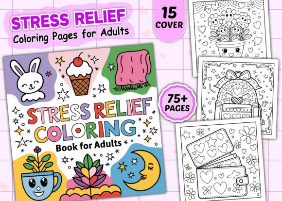 Download Stress Relief Coloring Pages for Adults - Coloring Collection