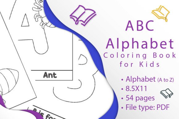 Download ABC Alphabet Coloring Book for Kids - Coloring Collection
