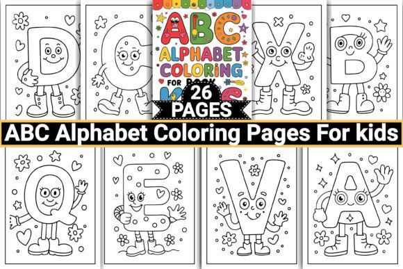 Download Abc Alphabet Coloring Book for Kids - Coloring Collection