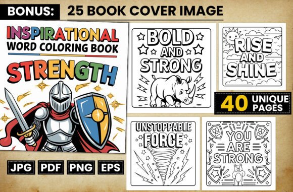 Download Inspirational Inner Word Coloring Pages - Coloring Collection