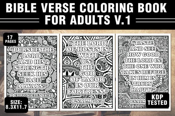 Download Bible Verse Coloring Book for Adults V.1 - Coloring Collection