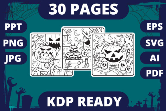 Download KDP | Halloween Coloring Book for Kids 2 - Coloring Collection