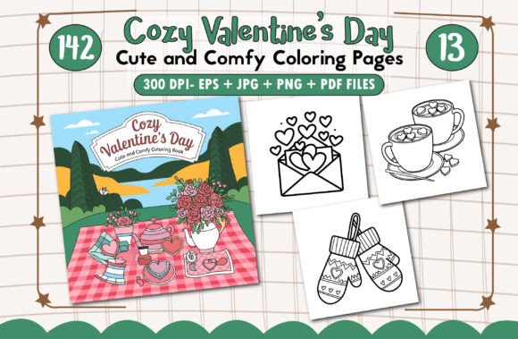 Download Cozy Valentine's Day Coloring Pages - Coloring Collection
