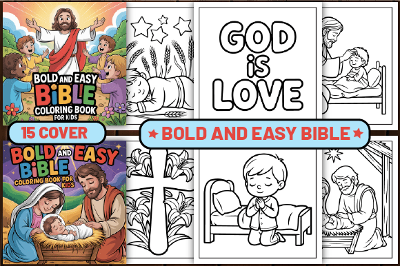 Download 76 Bold and Easy Bible Coloring Pages - Bible coloring pages Collection